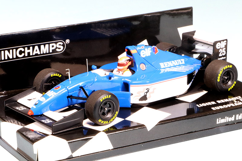 ミニチャンプス 1/43 リジェ ルノー JS39B ヨーロピアンGP 1994 J.ハーバート　417940125 417940125