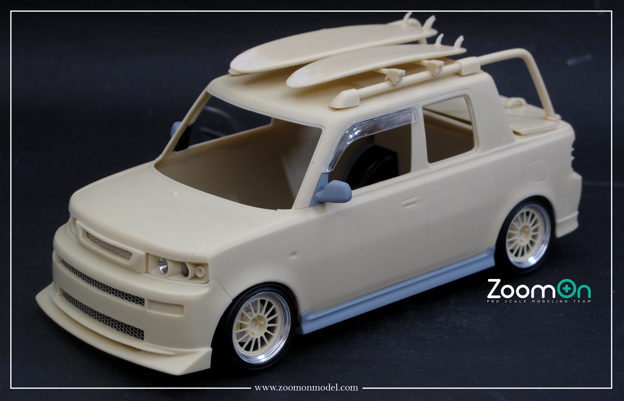 ZoomOn 1/24 トランスキット トヨタ bB NCP34 オープンデッキ タミヤ対応　Z129