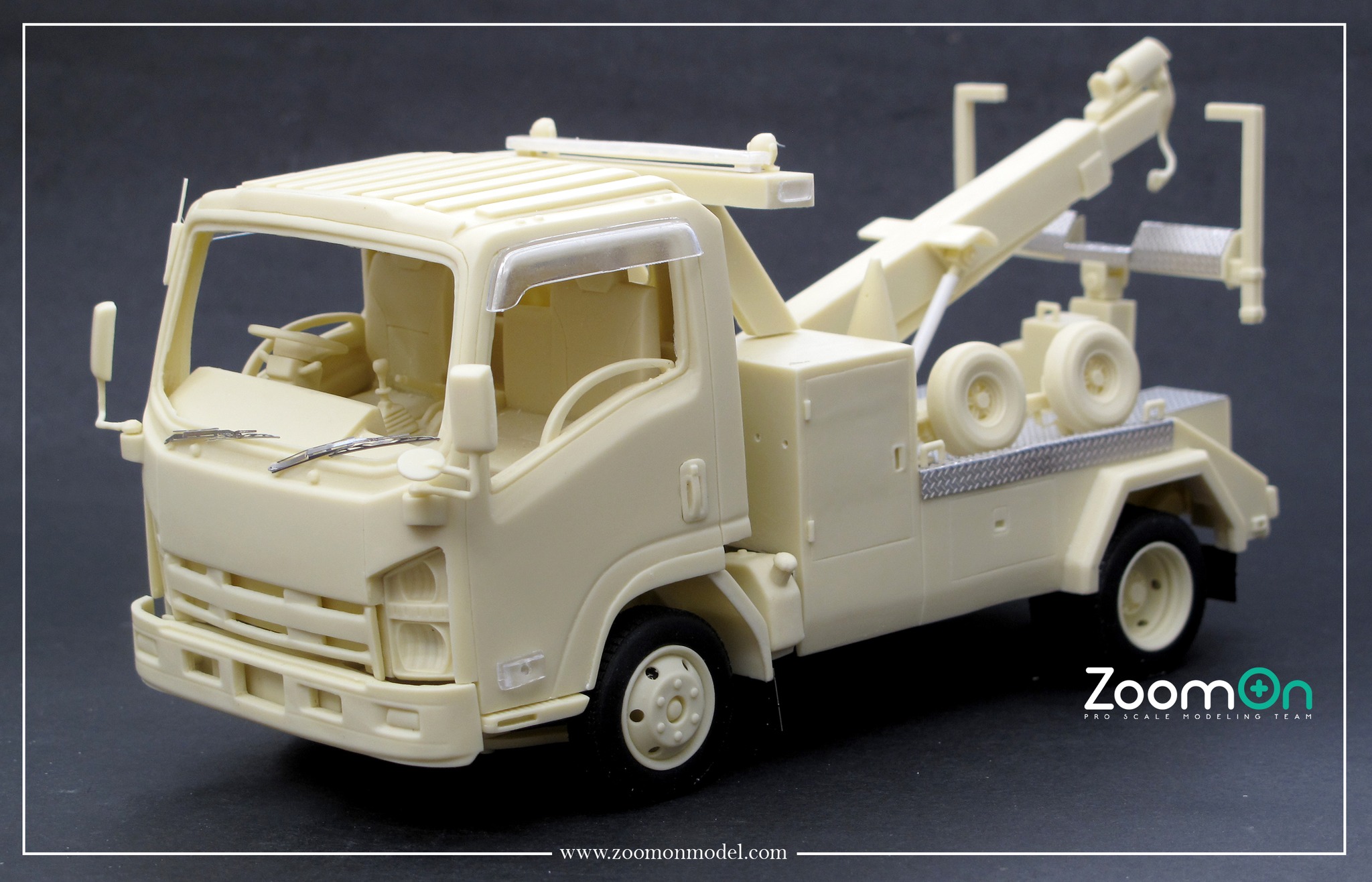 ZoomOn 1/24 フルキット いすゞ NPR レッカー車　Z160