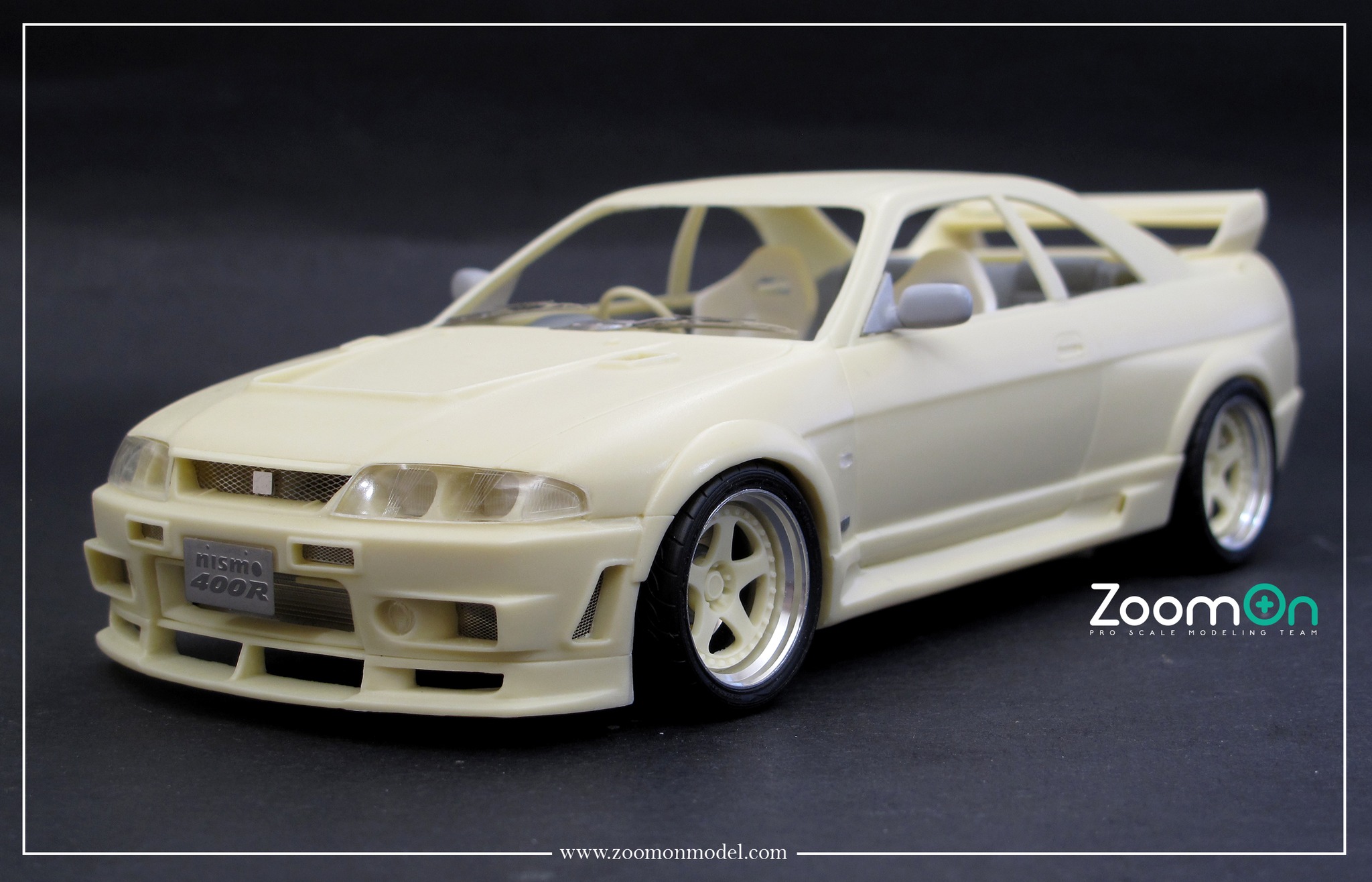 ZoomOn 1/24 トランスキット ニッサン スカイライン GT-R R33 400R タミヤ対応　Z167