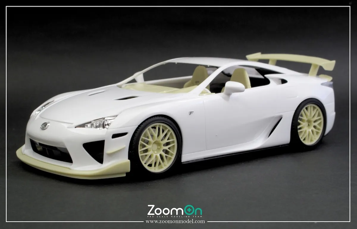 ZoomOn 1/24 トランスキット レクサス LFA ニュルブルグリングエディション パーツセット　Z204