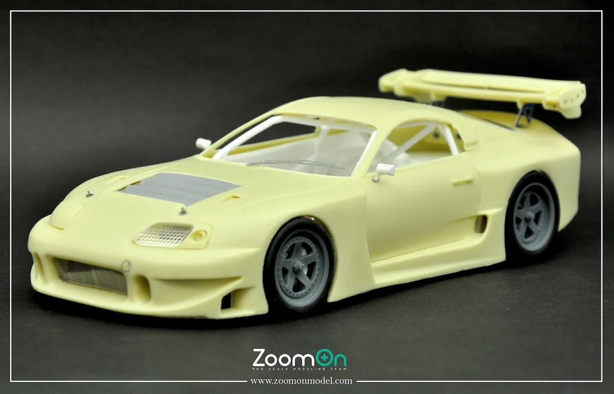 ZoomOn 1/24 トランスキット カストロール トヨタ スープラ JGTC 1997 パーツ/デカールセット タミヤ対応　Z205