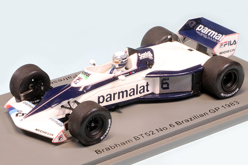 スパーク 1/43 ブラバム BT52 ブラジルGP 1983 R.パトレーゼ S7105