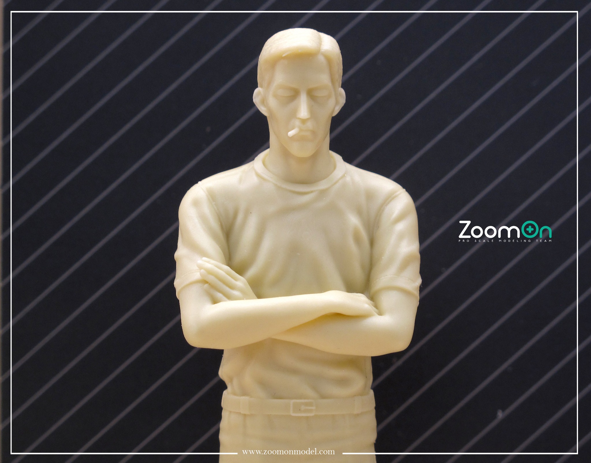ディオ　リデコレーションバージョン　フィギュア ZoomOn 1/18 藤原文太 フィギュア イニシャルD ZF003_18