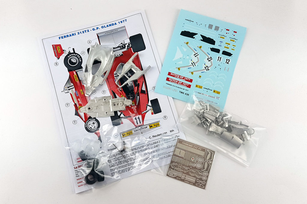 取り寄せ] タメオ 1/43 メタルキット フェラーリ 312 T2 オランダGP