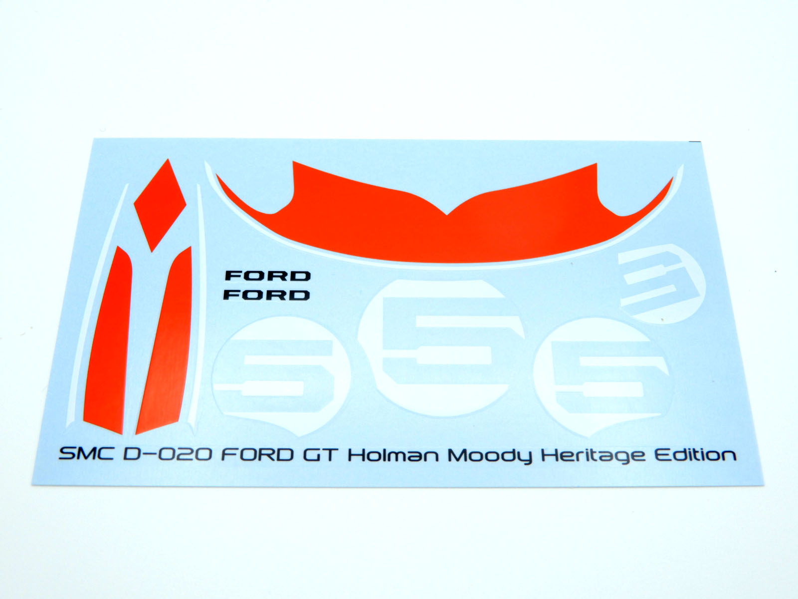 SMC 1/24 フォード GT ホルマンムーディ ヘリテージ エディションデカール タミヤ対応 　SMC-D020