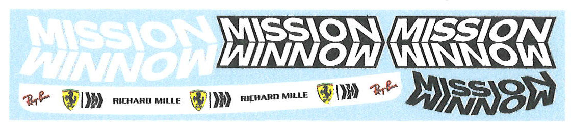 ミュージアムコレクション 1/2 ヘルメット C.ルクレール "MISSON WIMNOW" 2021　MC-D1016