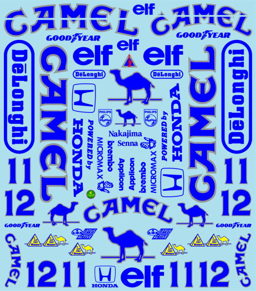 ミュージアムコレクション 1/12 ロータス 99T モナコ/デトロイト