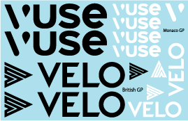 ミュージアムコレクション 1/18 マクラーレン MCL60 VUSE VELO 電子タバコ デカール スパーク対応　MC-D1122