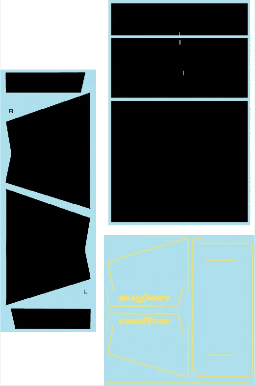 ミュージアムコレクション 1/8 ロータス 97T 透過型カーボンデカール