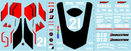 yamago様　ご依頼の品 ミュージアムコレクション 1/12 ヤマハ YZF-R1 2025 鈴鹿8耐 No.21