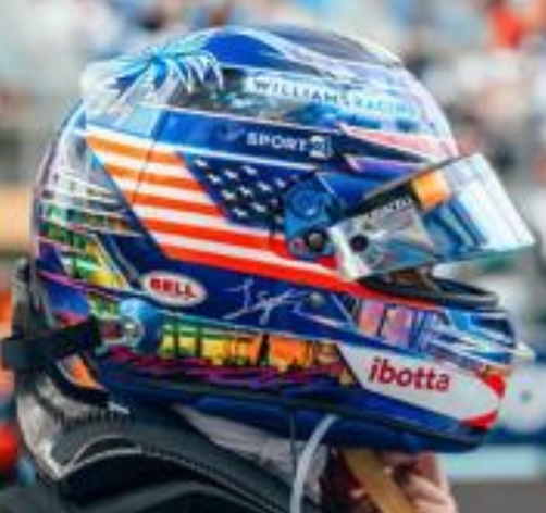 [予約] スパーク 1/5 ヘルメット L.サージェント マイアミ GP 2023　5HF115