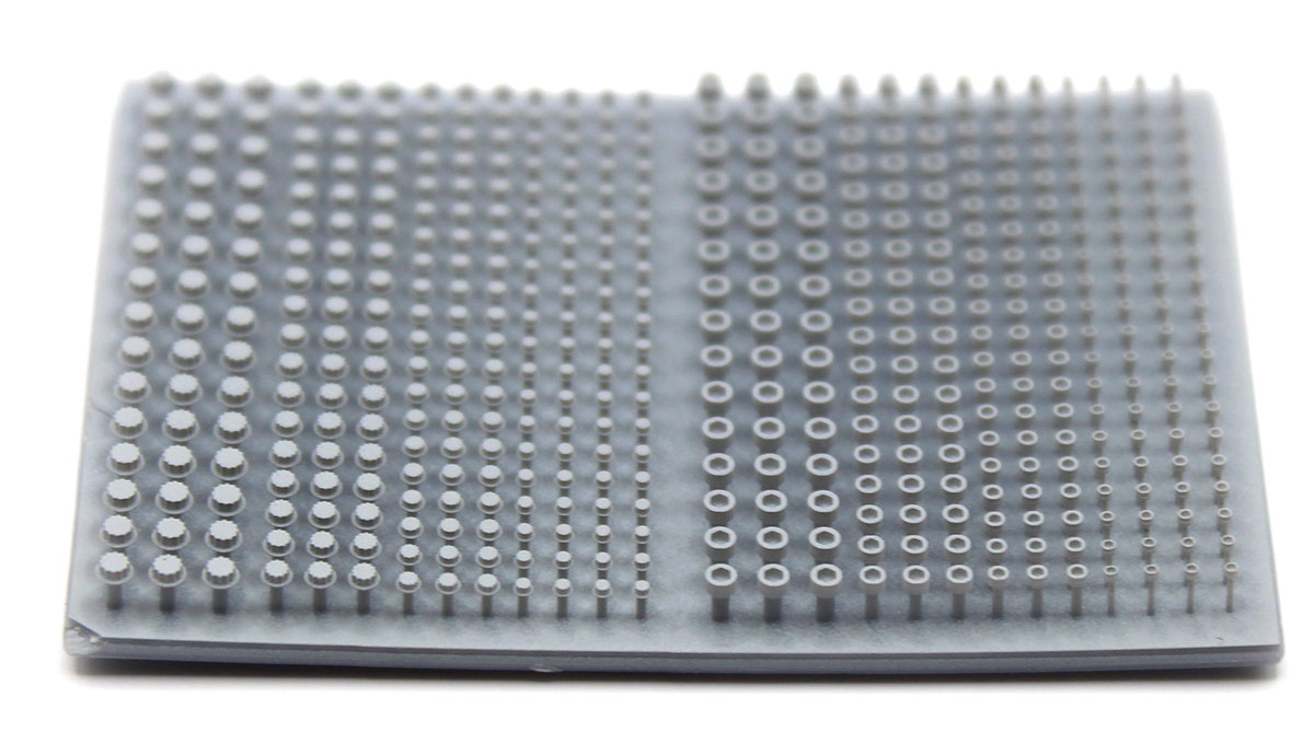 ファルコンスケールモデル 3Dプリント 非六角ネジセット 0.6mm、0.8mm、1.0mm、1.2mm 4サイズ　FSM-042