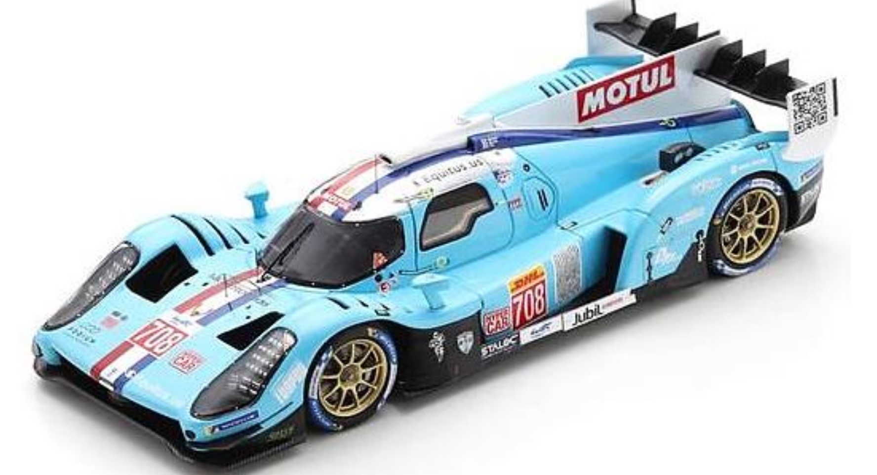 スパーク 1/18 グリッケンハウス 007 Glickenhaus Racing WEC モンツァ 2022 No.708 ポールポジション　18S785