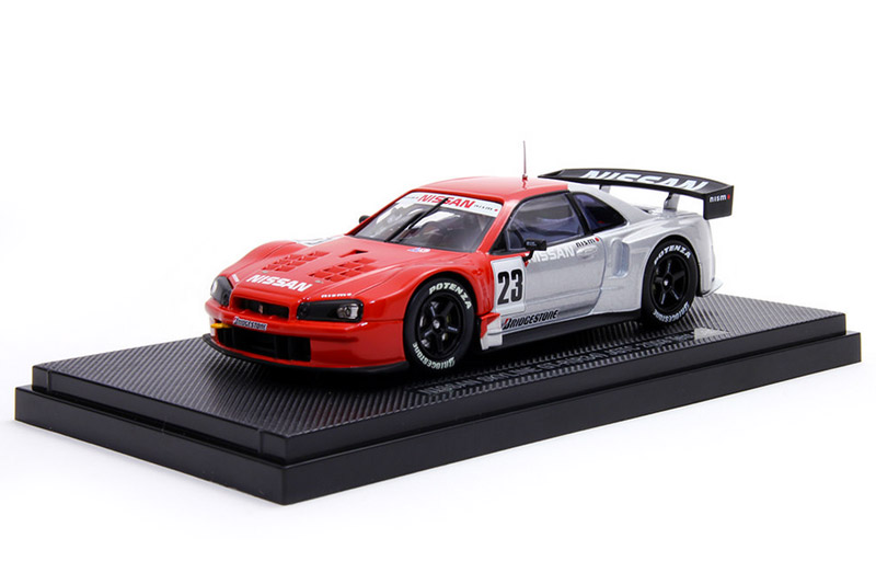 エブロ P-4 1/43 スカイライン GT-R R34 JGTC 2003 テストカー　P415 P415