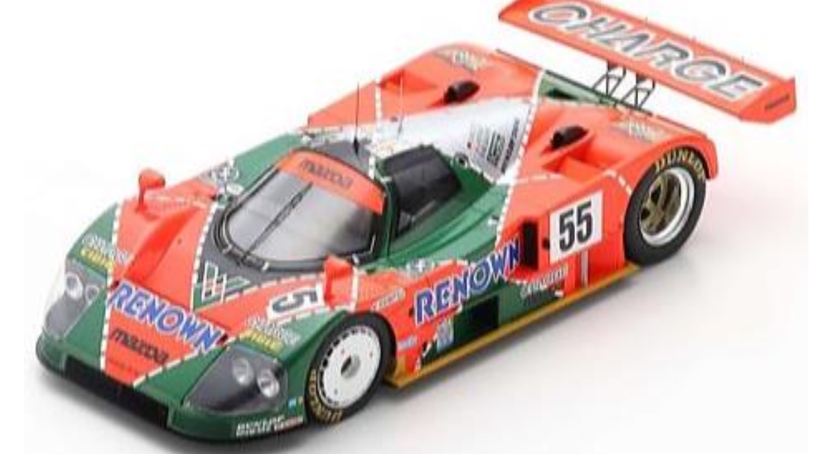 [予約] スパーク 1/18 マツダ 787B ルマン 1991 No.55 ウィナー ケース付き　18LM91