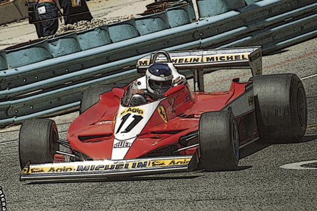 TMK341 - タメオ 1/43 メタルキット フェラーリ 312T3 U.S.A.ロング 