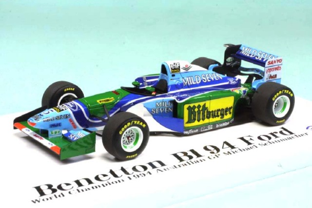 完成品 Benetton B194 - 1/43 BBR MET10 Benetton B194 Michael Schumacher 1994 Rare Formula F 1