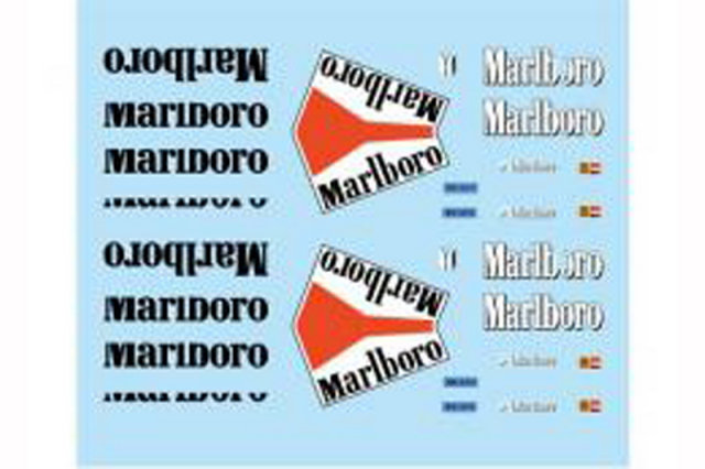 デカール加工品 1/18 マテルエリート フェラーリ F2001 ハンガリーGP デカール加工品 1/18 マテルエリート フェラーリ F2001