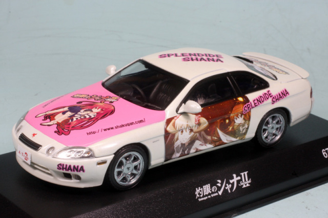 A Teamシリーズ 1 43 灼眼のシャナ2 Ver 2 トヨタ ソアラ アイズプロジェクト ミニカーショップ ロム