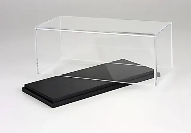 京商 1/18 ディスプレイベース ブラウン/木製 K7295 ミニカーショップ ロム