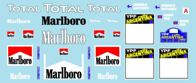 ミュージアムコレクション 1/24 プジョー 206 2003 マルボロ (タミヤ