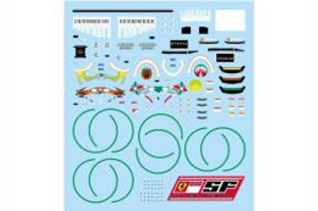 タミヤ1/20フェラーリF60•追加デカール エッフェアルテフィーチェ 1/20 フェラーリ F60 追加デカール (タミヤ