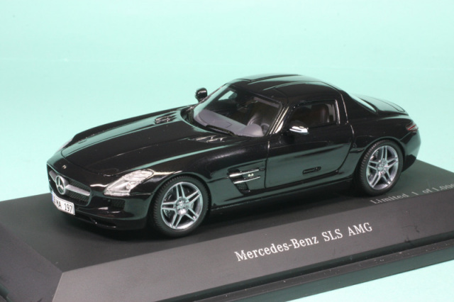 B66960030 - ベンツ特注 1/43 メルセデス ベンツ SLS AMG ブラック 