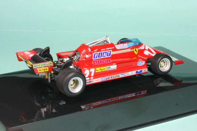 マテル 1/43 フェラーリ 126 CK G.ビルヌーブ (エリート) MT9945P