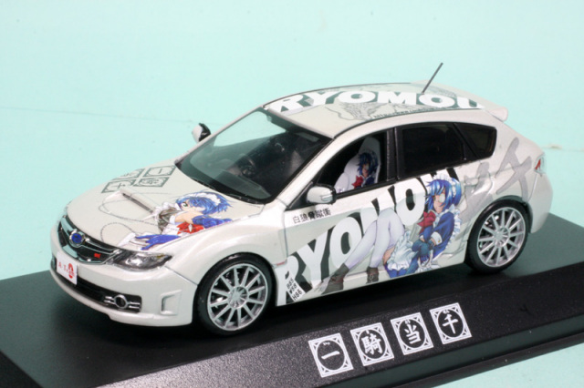 アイズ 1/43 スバル インプレッサ WRX STi 2008 "一騎当千 呂蒙 子明" 10088