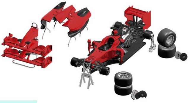 取り寄せ] タメオ 1/43 メタルキット フェラーリ F60 ベルギーGP 2009