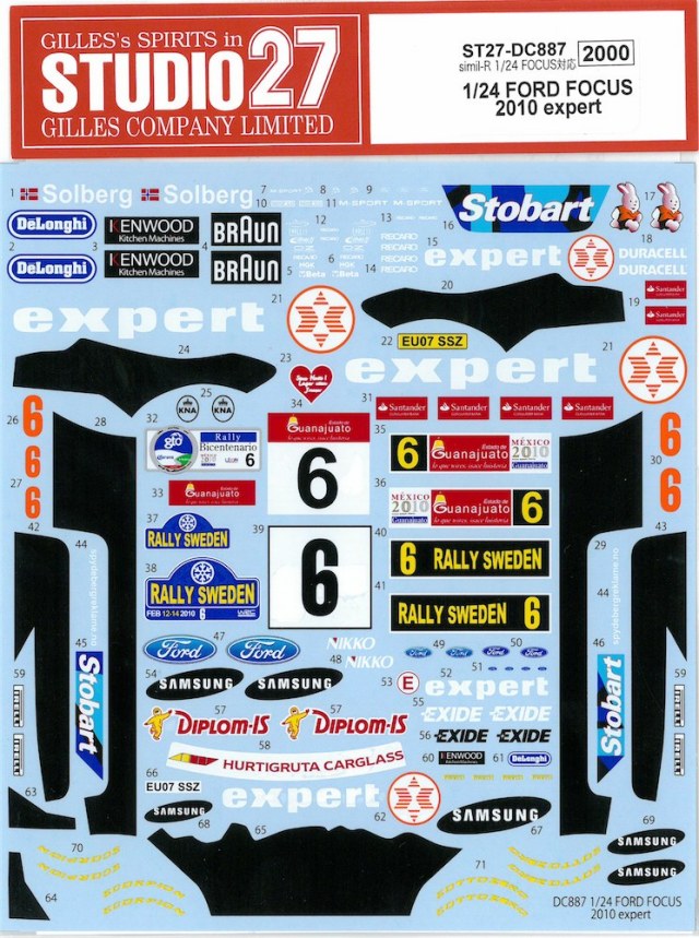 スタジオ27 1/20 ジョーダン 191 フルシーズン フルスポンサーデカール