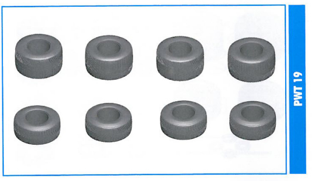 タメオ タイヤパーツ 1/43 93年 F1 レインタイヤ 2セット PWT19