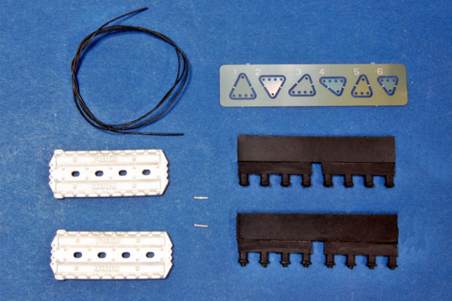 モデルファクトリーヒロ 1/20 DFV エンジンヘッドパーツ MFH