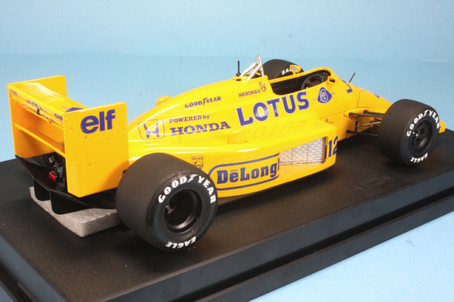 21112S - タミヤ 完成品 1/20 ロータス 99T ホンダ 1987 A.セナ 