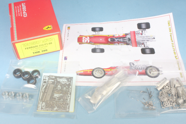 タメオ 1/43 メタルキット フェラーリ 643 フランスGP 1991 J