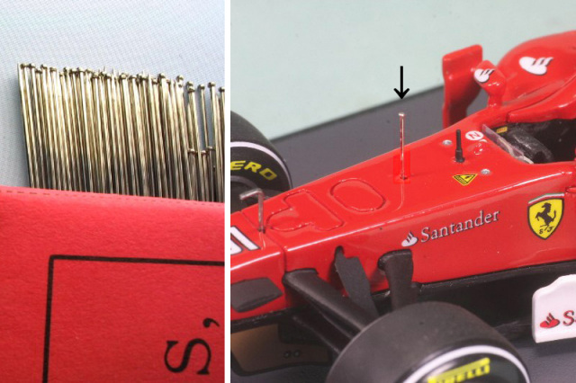 インセクトピン 0号 頭径0.55mm 100本入 (最上質ステンレス製) 20107