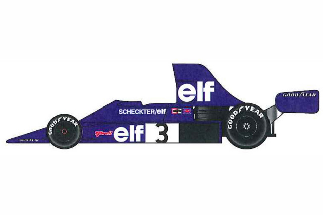 スタジオ27 1/20 キット ティレル 026 フォード スペイン/日本GP