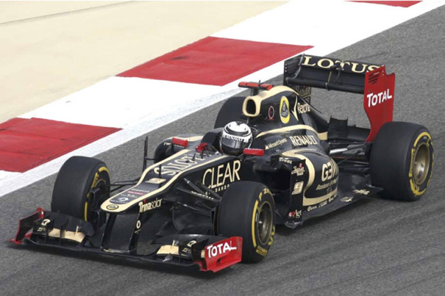 ☆貴重【タメオ】1/43 ロータスルノーE20 バーレーンGP ライコネン