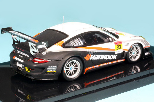 1/43   エブロ　ポルシェ　5台　セット エブロ 1/43 ハンコック ポルシェ 911 GT3R スーパーGT 2012 No
