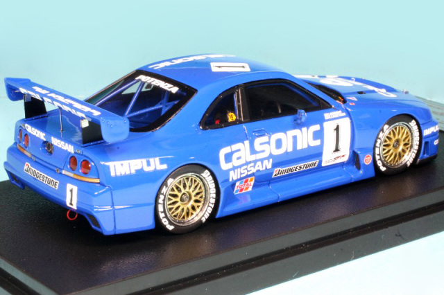 エブロ×HPI (HPI製) 1/43 カルソニック スカイライン GT-R JGTC 菅生