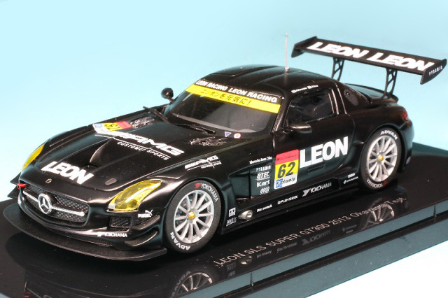 44944 - エブロ 1/43 LEON メルセデス ベンツ SLS AMG GT3 スーパーGT  