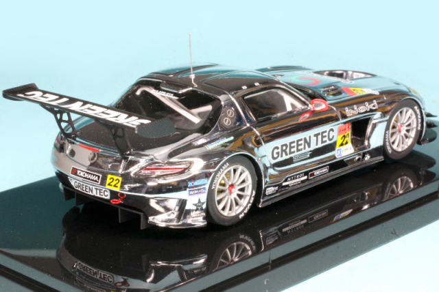 エブロ 1/43 グリーン テック SLS AMG GT3 スーパーGT 2013 No