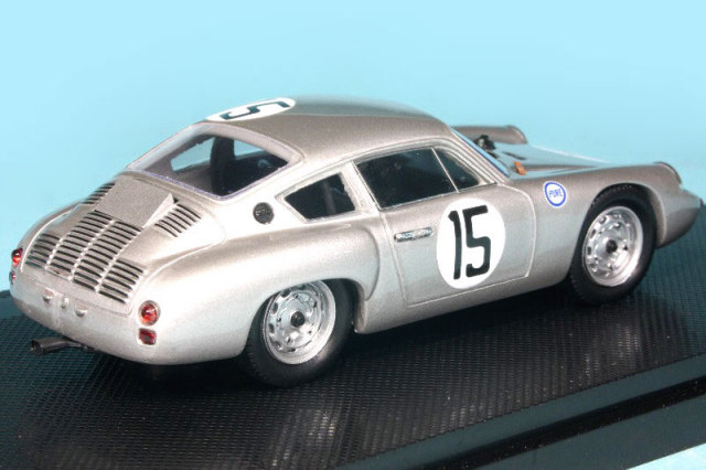 エブロ 1/43 ポルシェ アバルト デイトナ 1963 No.15 45035 ミニカー