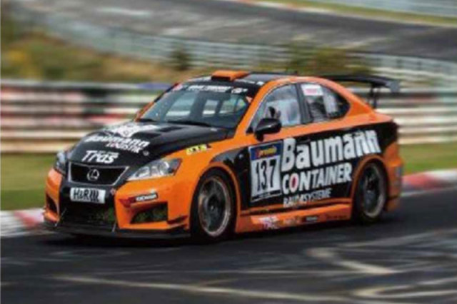 エブロ 1/43 レクサス IS F CCS-R VLN 2013 No.137　44999 44999