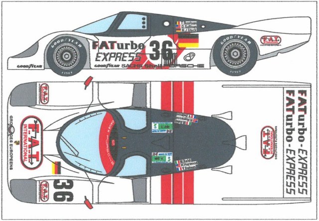 ミュージアムコレクション 1/24 ダウアー ポルシェ 962 C ルマン