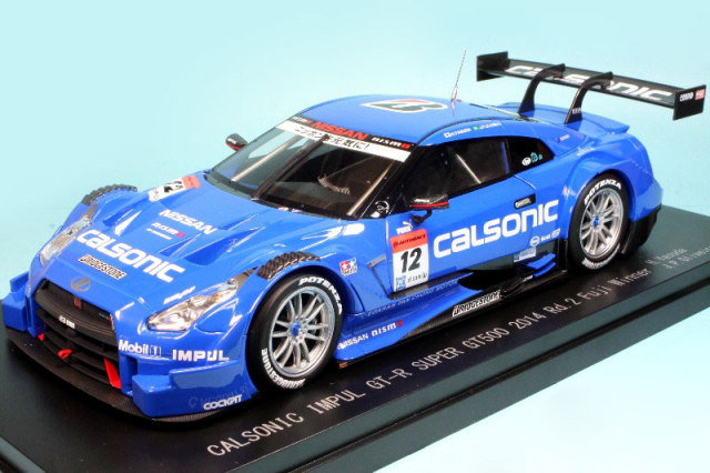 81017 - エブロ 1/18 カルソニック インパル GT-R スーパーGT 2014 Rd 