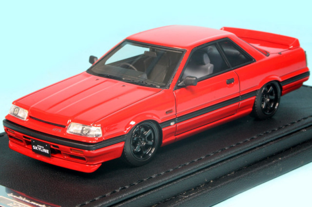 Ig0135 イグニッションモデル 1 43 ニッサン スカイライン Gts R R31 レッド ミニカーショップ ロム