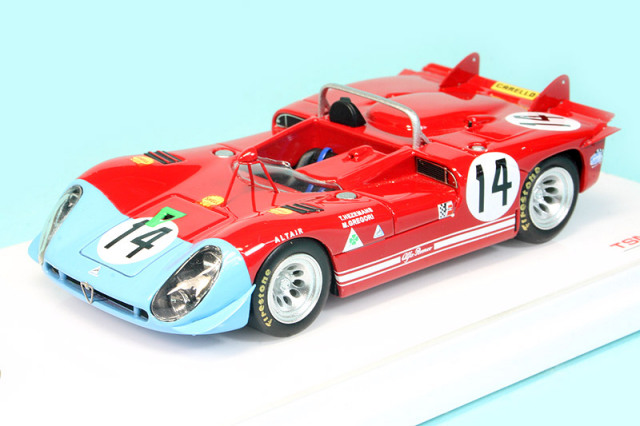 TSM154365 - トゥルースケール 1/43 アルファ ロメオ Tipo 33/3 アウト 