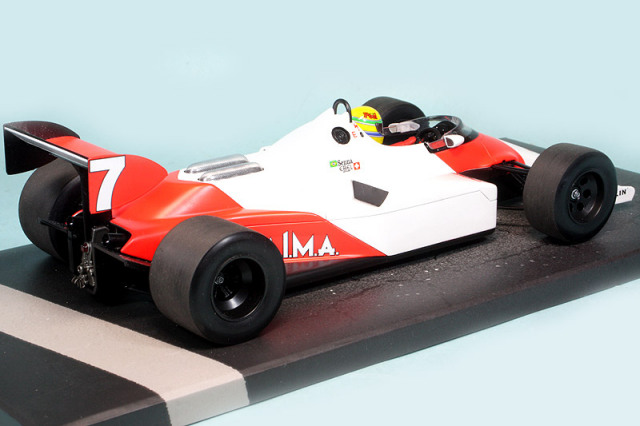 ミニチャンプス 1/18 マクラーレン フォード MP4/1C シルバーストーン